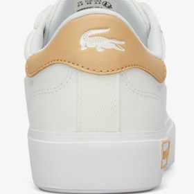 Resim Lacoste POWERCOURT Bebek Beyaz Sneaker 