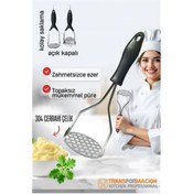 Resim ModaCar Engstore Patates Ezici 304 Paslanmaz Çelik Havuç Muz Avokado Ezici 