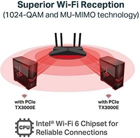 Resim TP-LINK Archer Kablosuz PCI Express Adaptör Antenli 