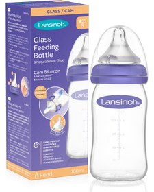 Resim Lansınoh Cam Biberon 160 ml - Standart / Standart 