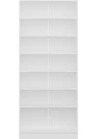 Resim Minar Kale210 2 Kapaksız 2 Bölme Raf Portmanto Beyaz 