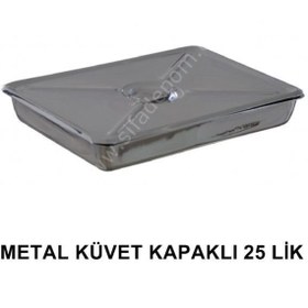 Resim Metal Küvet Kapaklı 25 Lik 