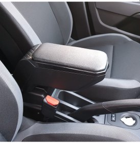 Resim Peugeot 208 Orjinal Araca Özel Kol Dayama Kolçak Siyah 