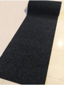 Resim KOTİL Lombok Çelik Halı Siyah En: 80cm Yoğun Trafik Ofis Iş Yeri Araç Paspası 