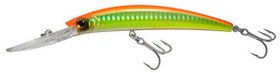 Resim Yozuri Crystal Minnow Deep Diver Floating Sahte Balığı - HOBG / 90MM 