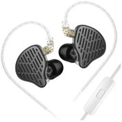 Resim Mikrofon İle Pr2 Kz Pr2 Düz Sürücü Kulak Kulaklık 13.2mm Uçak Büyük Boynuzlar Hifi Bas Kulaklık Spor Kablolu Kulaklık 2pın Kablo Pr3 Pr1 Zsnpro Dqs 