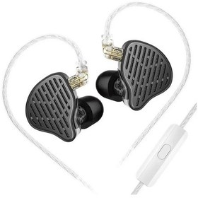 Resim Mikrofon İle Pr2 Kz Pr2 Düz Sürücü Kulak Kulaklık 13.2mm Uçak Büyük Boynuzlar Hifi Bas Kulaklık Spor Kablolu Kulaklık 2pın Kablo Pr3 Pr1 Zsnpro Dqs 