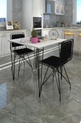 Resim Kenzlife Knsz Masa Sandalye Takımı Hem75mazlum Byzsyh 060*060 Sm 2 Sandalye Syhsyh Sırt Minderli 