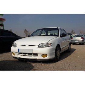 Resim Hyundai Accent Yumurta Kasa Uyumlu Ön Tampon Eki Cupra Lip Mat Siyah Body Kit 