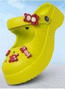 Resim Bogatyr' Eva Lastikten Jibbitz'li Çocuk Saboları 230534246 Mavi 