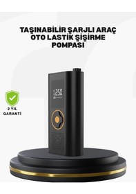 Resim Bfs Taşınabilir Dijital Lastik Şişirme Cihazı Güvenli Ve Pratik Kullanım 