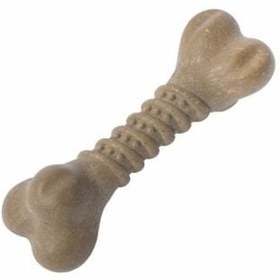 Resim M-Pets Chewood Bone Kemik Köpek Oyuncağı 17.8x5.9x5.5 Cm Large Kahverengi 