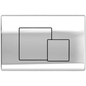 Resim İdevit Gömme Rezervuar Kumanda Paneli Mat Krom 