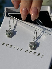 Resim PRETTY BERRY Kaplan Model Sallantılı Küpe 