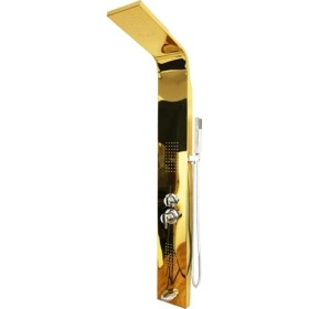 Resim Serin Gold Kuğu Panel Duş 