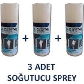 Resim Clorethyl Soğutucu Sprey 150 Ml 3 Adet 