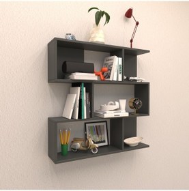 Resim Rafkestir Accord Duvar Rafı Antrasit ( Mat ) 