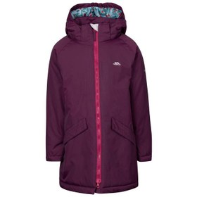 Resim Trespass Observe- Rainwear Jacket Tp50 Kız Çocuk Kırmızı Outdoor Ceketi 