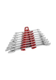 Resim İzeltaş 0130 Çatal İki Ağız Anahtar Takımı Uzun Boy 8 Parça 