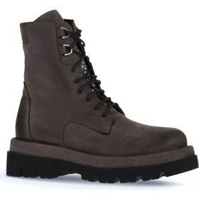 Resim Bueno Shoes Gri Nubuk Kadın Dolgu Topuklu Bot 01WV1000 01WV1000 