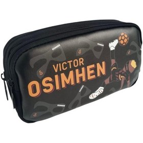 Resim Galatasaray Orjinal Lisanslı Vıctor Osımhen Kalem Çantası-kurusu-kalemlik 25589 Çok Renkli 