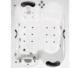Resim Sacramento Jakuzi 180x153 h:55 Tango Hidromasaj Sistemli Küvet (Gövde + Metal ayak + Ön-Yan panel) 
