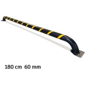 Resim İlgi Trafik Park Demirleri Otopark Stoperi Metal Araç Stoperi Otopark Bariyeri 180cm Ø60mm 2mm 
