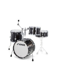 Resim Sonor Aq2 Bop Set Akustilk Davul transparent Satin Black 
