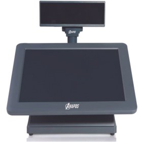 Resim avapos Msk1019 15'' I3 128 Ssd 4gb Ram Dokunmatik Pos Cafe Market Restaurant 
