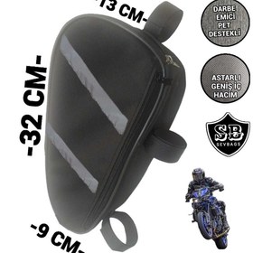 Resim SEVBAGS Motosiklet Koruma Demiri Çantaları Yan Avadanlık Reflektörlü 32 Cm 