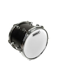 Resim Midex Dr-18wh Beyaz Renk 18 İnç Bas Kick Bateri Davul Derisi Drumhead 18'' İnch 45.72 Cm 