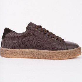 Resim Muggo Thomas Bağcıklı Hakiki Deri Erkek Günlük Sneaker Spor Ayakkabı 
