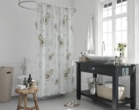 Resim Jackline Banyo Duş Perdesi 7976 Tek Kanat 1x180x200 