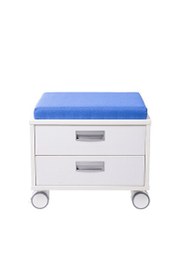 Resim Bürosit Puf Keson Mavi 