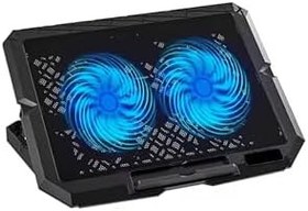 Resim Hadron Hdx4253 Gaming Notebook Soğutucu Ledli Çift Fanlı Telefon Standlı Laptop Soğutucu ALL in ONE 