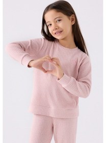 Resim Rolypoly Kız Çocuk Pembe Pijama Takımı Rp3464-c-v1 Pembe 