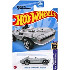 Resim Hot Wheels Tekli Arabalar Corvette Grand Sport Roadster Hkh90 Çok Renkli 