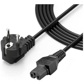 Resim Oluklu c15 power güç kablosu 1.8 metre 