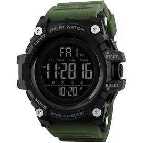 Resim Rogfer Skmeı 1384 Çok Fonksiyonlu Erkekler Açık Moda Gece Parlaklığı Su Geçirmez Led Dijital Saat Ordu Yeşili Çok Renkli Çok Renkli 