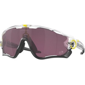 Resim Oakley Jawbreaker Bisiklet Güneş Gözlüğü 929072 Matte Clear Prizm Road Black 