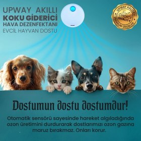 Resim Upway Akıllı Koku Giderici Ozon Cihazı - Banyo, Mutfak ve Evcil Hayvan Alanları 