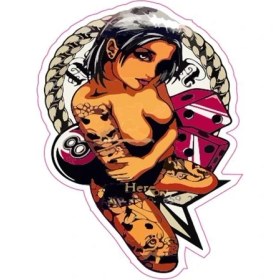 Resim 70 X 90 Mm Sticker 10 Lu 