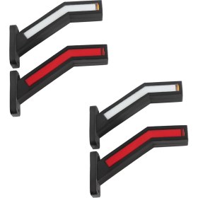Resim 4pcs 33LED Römork LED Yan Işaretleme Aydınlatma Anahattı Kamyon Işık Minibüsü Römork 12-24V Için LED Işıklar (Yurt Dışından) 