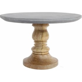 Resim Hepta Collection Patna Kek Standı, Taş Ahşap 