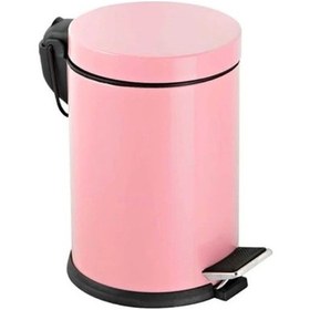 Resim 12 Lt Pedallı Çöp Kovası Pembe 1 Adet Pembe 