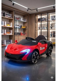 Resim Quantum Gt 12 Volt Akülü Araba Uzaktan Kumandalı Spor Çocuk Arabası Kırmızı 