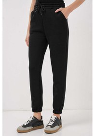 Resim Gabria Paça Lastikli Eşofman Altı Siyah 