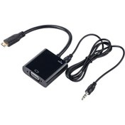 Resim Lineon Mini Hdmı To Vga Çevirici Aparat Ses Çıkışı Var 