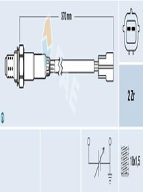 Resim Fae 77323 Oksijen Sensoru Daewoo Nubira - Rezzo Spark Ibiza II 1.8I Matiz 96253546 (WP124747) 