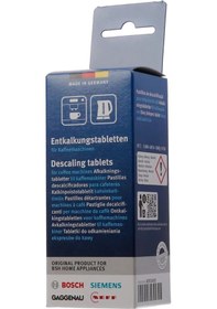 Resim Tüm Kahve Makineleri, Su Isıtıcıları Ve Sıcak Su Sebilleri İçin Kireç Çözücü Tabletler 